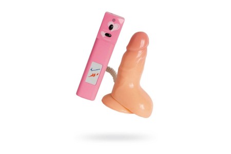 Вибратор TOYFA PVC телесный 12 см