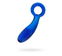 Фаллоимитатор стеклянный с кольцом Sexus Glass