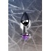 Анальный страз Metal by TOYFA металл серебристый с фиолетовым кристаллом 8 см Ø 3,4 см 85 г - фото 10