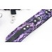 Кружевной бондажный комплект TOYFA Marcus (сцепка наручники и оковы) пурпурный - фото 3