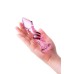 Нереалистичный фаллоимитатор Sexus Glass Стекло Розовый 13 см - фото 3