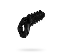 Виброкольцо на пенис Bathmate Tickle elastomex чёрный Ø5 см