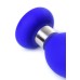 Анальная втулка ToDo by Toyfa Сlassic размер S силикон синяя 10 см Ø 3 см - фото 2