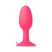 Анальная втулка TOYFA POPO Pleasure со стальным шариком внутри силиконовая розовая 10,5 см - фото 1