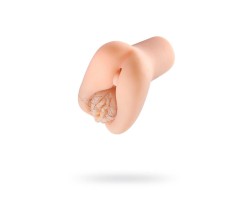 Мастурбатор реалистичный вагина+анус XISE TPR телесный 15,5 см