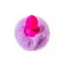 Анальная втулка с хвостом ToDo by Toyfa Sweet bunny силикон розово-фиолетовый 13 см Ø 2,8 см 44 - фото 5