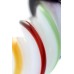 Двусторонний фаллоимитатор Sexus Glass стекло янтарно-разноцветный 16 см - фото 3