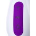 Вибратор c клиторальным стимулятором JOS TATY с пульсирующими шариками силикон фиолетовый 21,5 см - фото 10