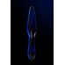 Двусторонний фаллоимитатор Sexus Glass стекло синий 17,5 см - фото 3