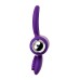 Виброкольцо с ресничками JOS PERY силикон фиолетовое 9 см - фото 6