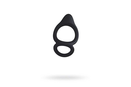 Двойное эрекционное кольцо на пенис Levett Marcus чёрное