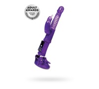 Вибратор с клиторальным стимулятором TOYFA A-Toys High-Tech fantasy TPR Фиолетовый 24 см
