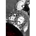 Анальная втулка Metal by TOYFA металл серебристая с кристаллом цвета рубин 13,5 см Ø 3 см 140 - фото 3