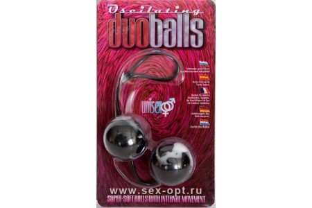 Вагинальные шарики Dream Toys супермягкие чёрные Ø3,5 см