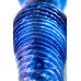 Двусторонний фаллоимитатор Sexus Glass стекло синий 17 см - фото 5