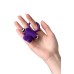 Виброкольцо с ресничками JOS PERY силикон фиолетовое 9 см - фото 2