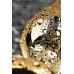 Анальный страз Metal by TOYFA металл золотистый с кристаллом цвета турмалин 10 см Ø 3 см 95 г - фото 1