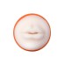 Мастурбатор TOYFA A-Toys рот оранжевый/телесный 14 см - фото 4