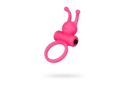Эрекционное кольцо на пенис Eromantica силикон розовый Ø 3,1 см