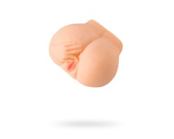 Мастурбатор реалистичный TOYFA Juicy Pussy Chantal с вибрацией вагина и анус TPR телесный 14,5 с