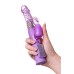 Вибратор с клиторальным стимулятором TOYFA A-Toys High-Tech fantasy TPE Фиолетовый 22,5 см - фото 9