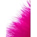 Анальная втулка Metal by TOYFA металл серебристая с розовой опушкой 17 см Ø 2,9 см 165 г - фото 4