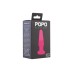 Анальная втулка TOYFA POPO Pleasure силиконовая розовая 12,4 см - фото 2