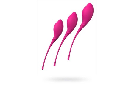 Набор вагинальных шариков S-HANDE LAMBALL силикон розовый