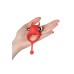 Виброкольцо с хвостиком JOS NICK силикон красный 13,5 см - фото 4