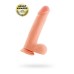 Реалистичный фаллоимитатор TOYFA RealStick Elite DILDO TPR телесный 23,5 см - фото