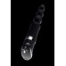 Анальный вибростимулятор Erotist силикон черный 20,7 см - фото 1