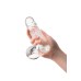 Нереалистичный фаллоимитатор Sexus Glass Стекло Прозрачный 20 см - фото 1