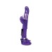 Вибратор с клиторальным стимулятором TOYFA A-Toys TPR Фиолетовый 22,5 см - фото 2