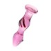 Нереалистичный фаллоимитатор Sexus Glass Стекло Розовый 13 см - фото 8