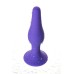 Анальная втулка Штучки-дрючки M Силикон Фиолетовый 12,5 см - фото 9