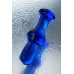Анальная втулка Sexus Glass стекло синяя 13,5 см Ø 4,5 см - фото 4
