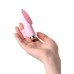 Вибронасадка на палец JOS TWITY для прелюдии силикон пудровая 10,2 см - фото 6