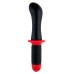 Анальный стимулятор Black & Red by TOYFA с вибрацией водонепроницаемый силикон чёрный 27 см Ø 5 - фото 1