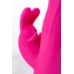Вибратор с клиторальным стимулятором JOS ELLY с подогревом силикон розовый 21,5 см - фото 11