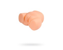 Мастурбатор вагина+анус XISE TPR телесный 20 см