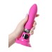 Нереалистичный вибратор Sexus Funny Five ABS пластик Фиолетовый 18,5 см - фото 6
