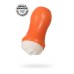 Мастурбатор TOYFA A-Toys рот оранжевый/телесный 14 см - фото