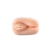 Мастурбатор реалистичный вагина+анус XISE TPR телесный 15,5 см - фото 2