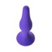 Анальная втулка Штучки-дрючки M Силикон Фиолетовый 12,5 см - фото 2