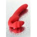 Безремневой страпон Black & Red by TOYFA с вибрацией влагостойкий силикон красный 35 см - фото 1