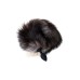 Анальная втулка с хвостом чернобурой лисы POPO Pleasure by TOYFA S силикон черная 45 см Ø 2,7 с - фото 3