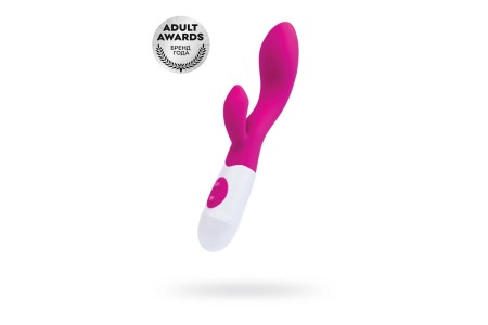 Вибратор с клиторальным стимулятором TOYFA A-Toys Fela Силикон Розовый 20,5 см