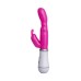 Вибратор с клиторальным стимулятором TOYFA A-Toys TPE Розовый 20 см - фото 4