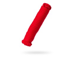 Веревка для бондажа Штучки-дрючки текстиль красная 100 см