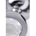 Анальная втулка Metal by TOYFA металл серебристая с белым кристаллом 10 см Ø 4 см 360 г - фото 6
